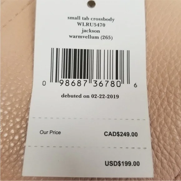 Kate Spade small tab crossbody NWT - Picture 10 of 15